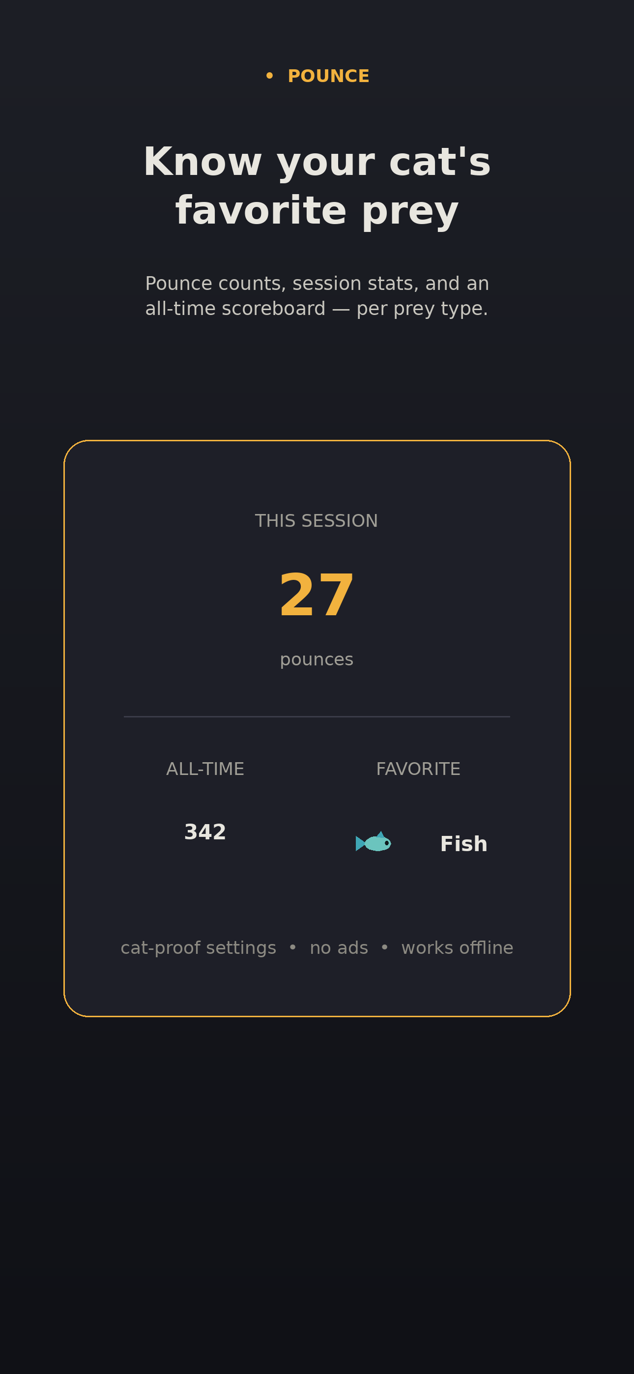 Pounce statistics
